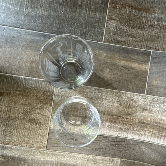 2 Jack Daniel's Glasses One Highball Glass‎ And One Rock's Glass - Picture 7 of 8